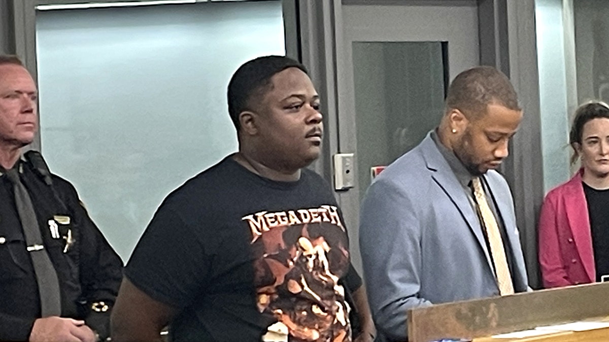 Cincinnati brawl suspect Gregory Wright appears in court.