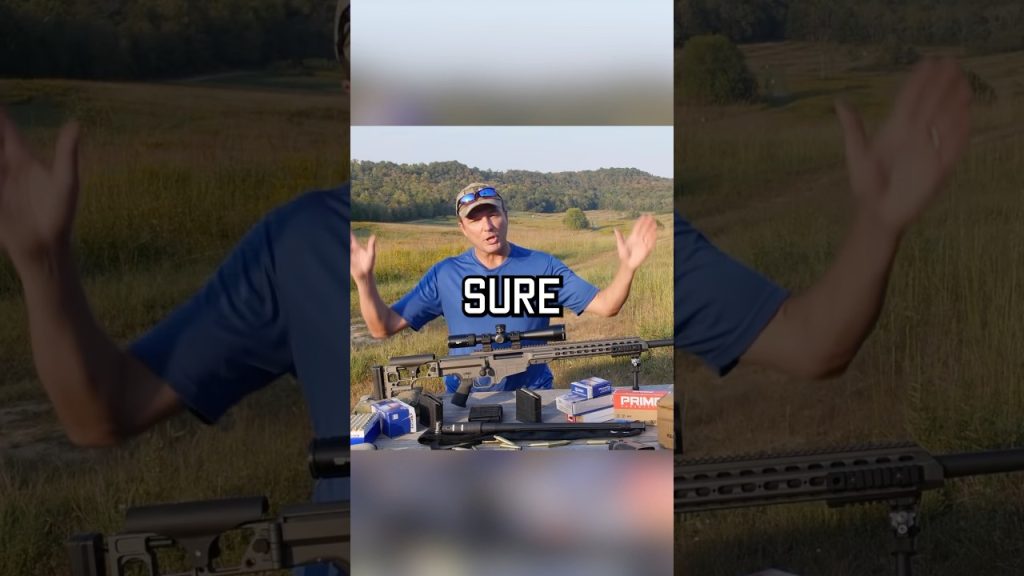 Slow-mo cameras are badass when you got a sniper rifle #shorts #sniper #fun