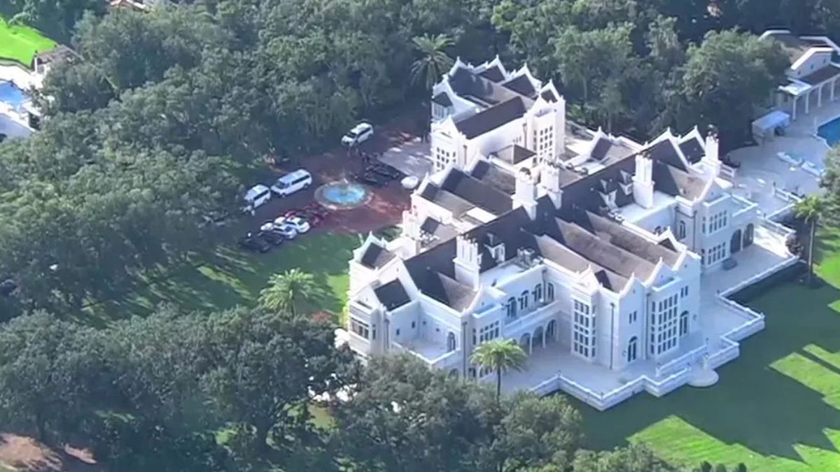 A mansion near Tampa, Florida. 