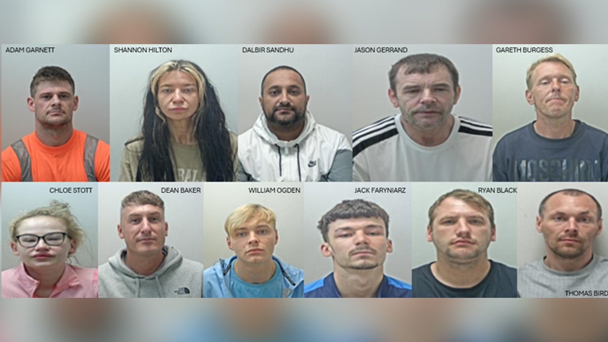Mugshots of drug ring suspects