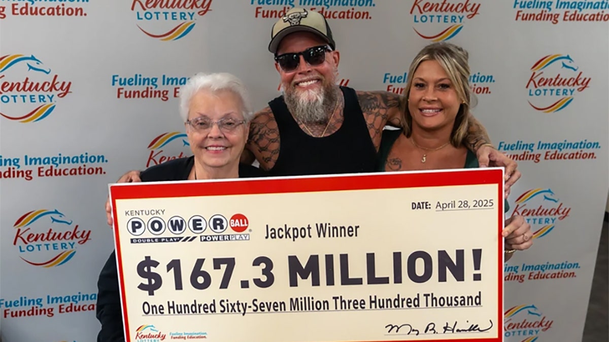 James Farthing Lottery Check