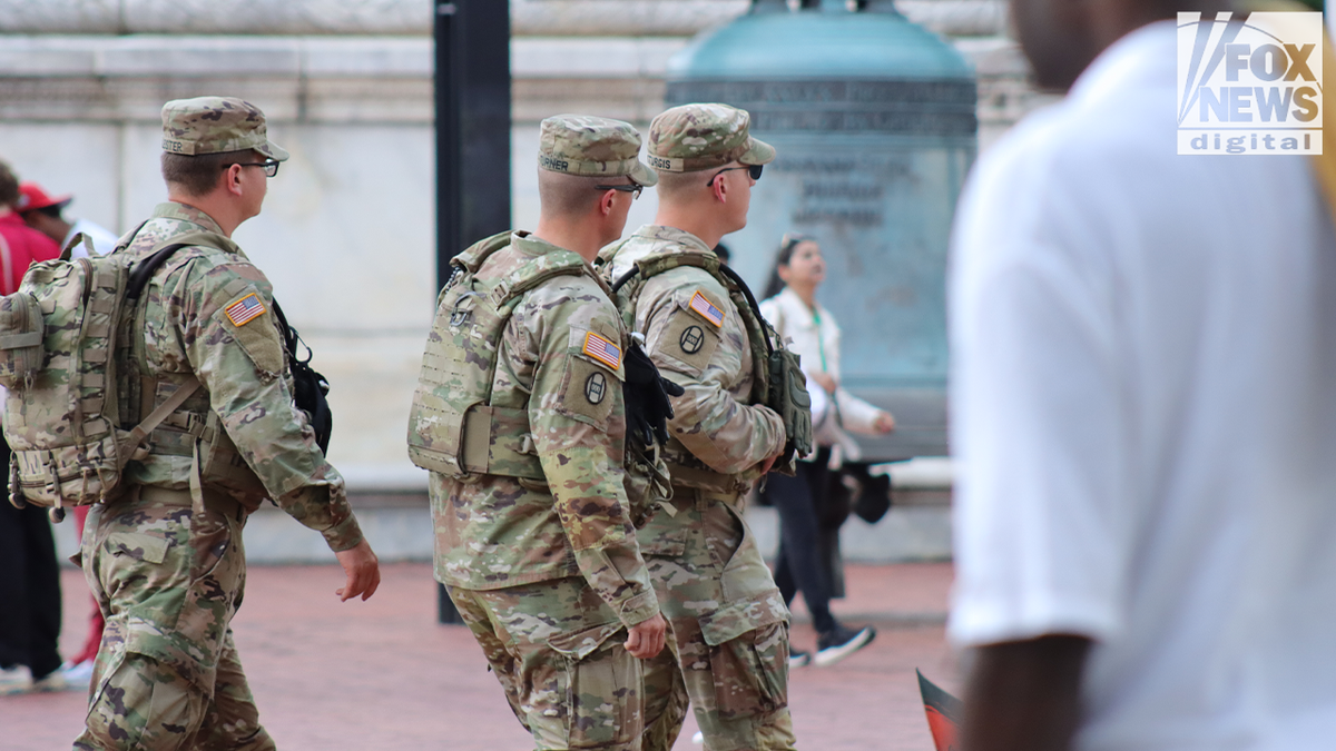 national guard at union station