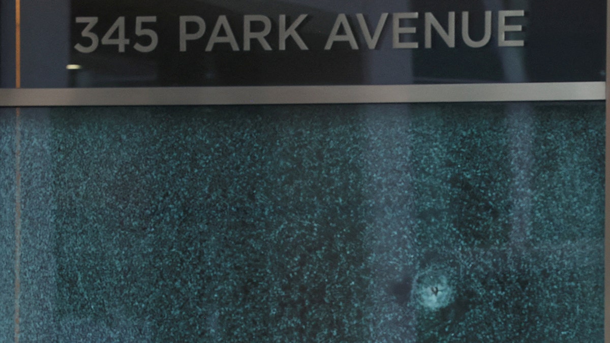 Scene outside NFL building where the mass shooting took place in NYC