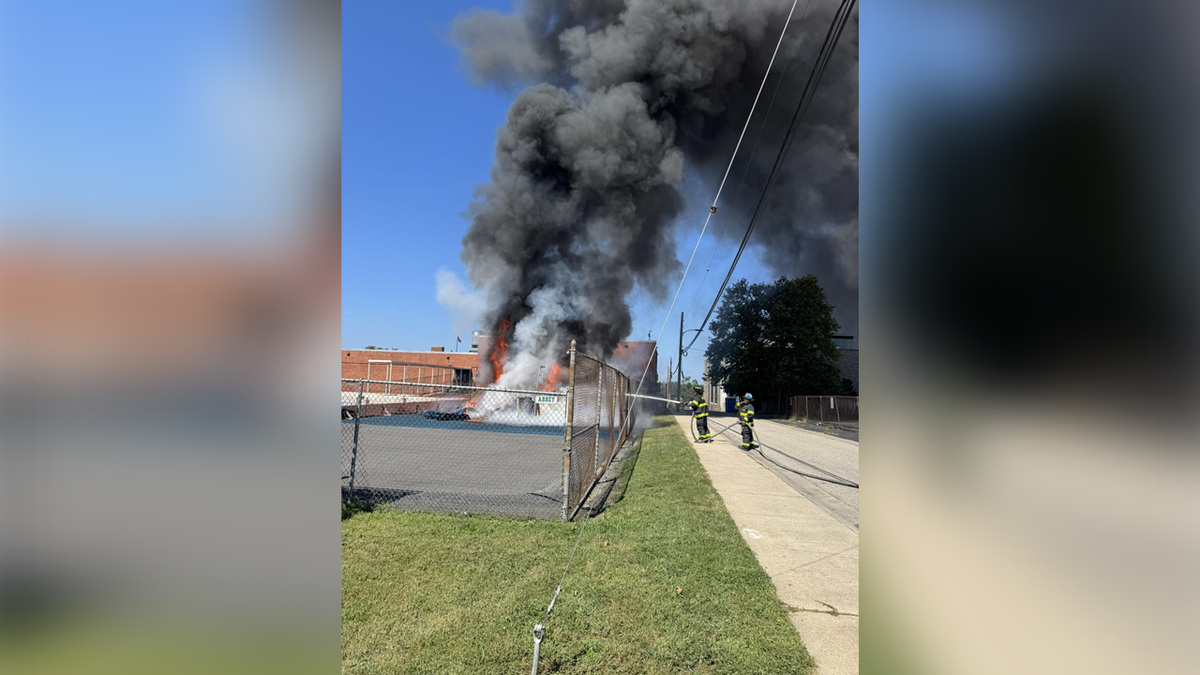 Scene of Maryland playground fire