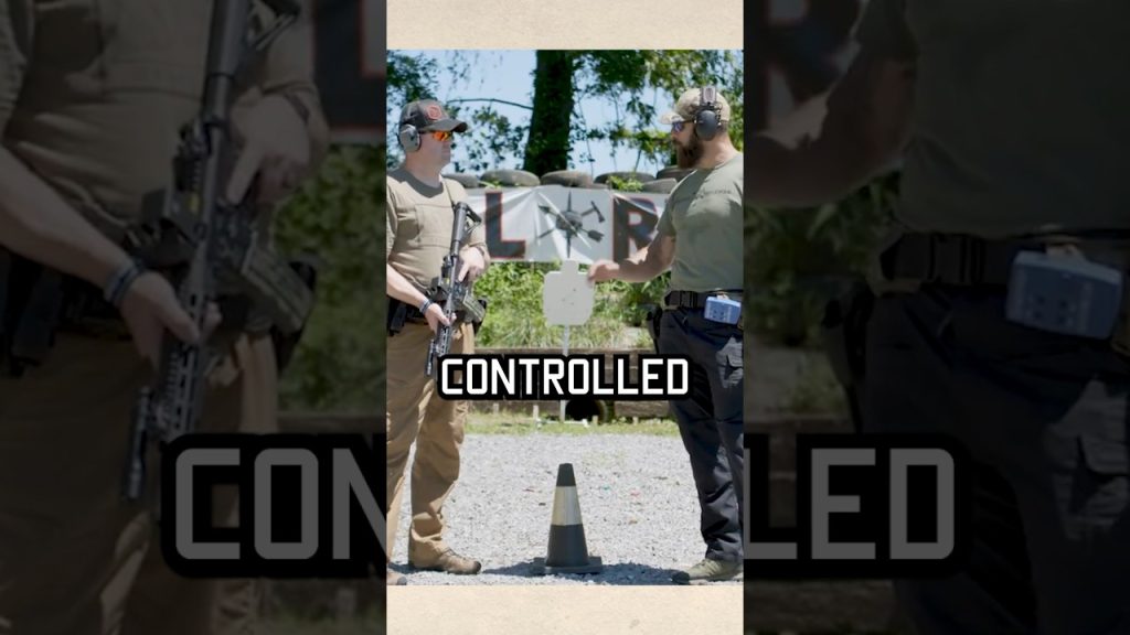 Here’s a good rifle drill for you: CONTROLLED PAIRS #shorts #tips