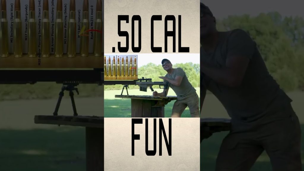 .50 Cal Fun #shorts #military #explosion