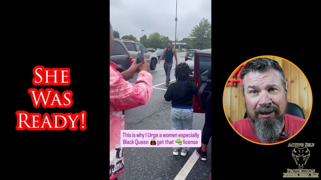 Protective Mama Has to Step Between Her Family And Mentally Unstable Carjacker