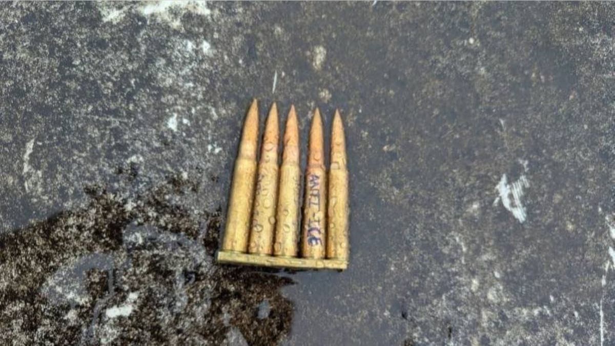 The FBI released an image of rounds featuring anti-ICE messaging.