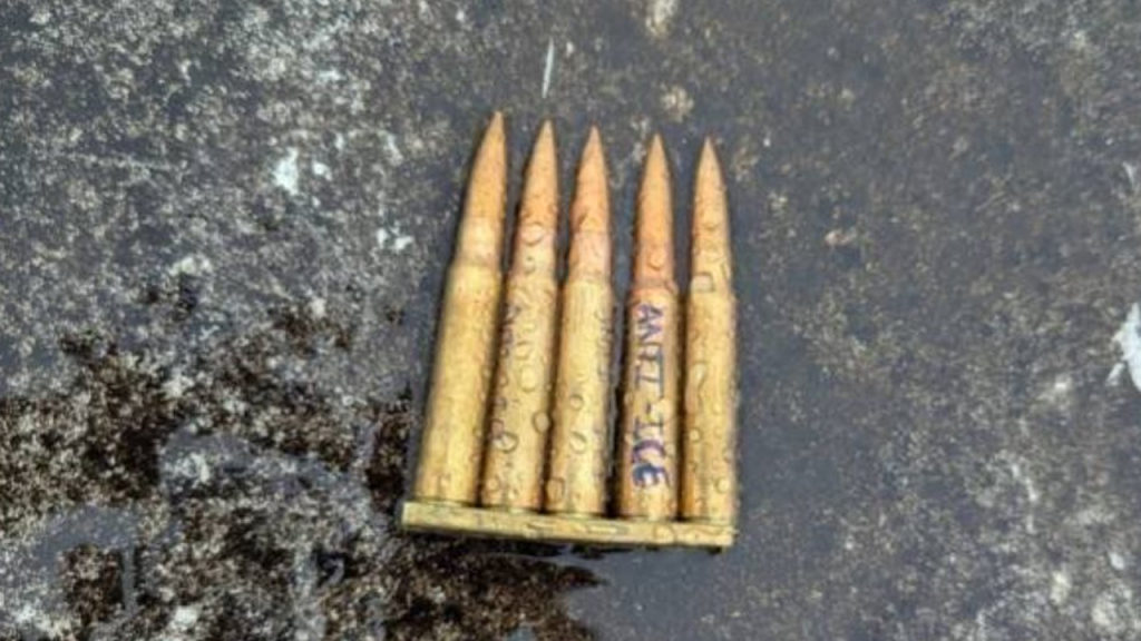 Mangione, Catholic Church shooter, Charlie Kirk shooter, ICE shooter all used engraved bullets Mangione, Catholic Church shooter, Charlie Kirk shooter, ICE shooter all used engraved bullets