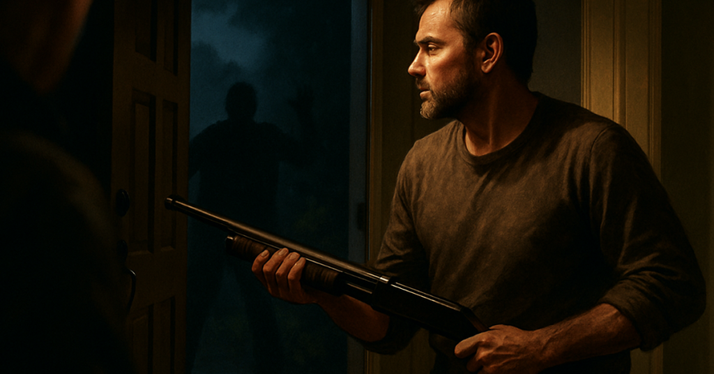 Man Walks Into Random Home And Opens Fire On Family, Teen Uses Shotgun To Stop The Threat Man Walks Into Random Home And Opens Fire On Family, Teen Uses Shotgun To Stop The Threat