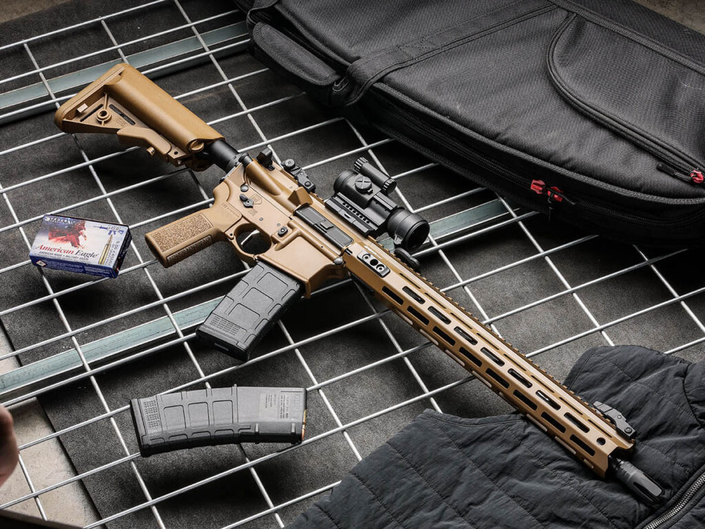 Springfield Armory Redesigned SAINT Victor tan