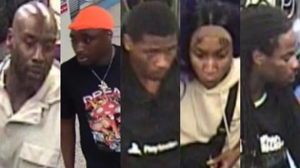 Chicago police have shared photos of five alleged attack suspects