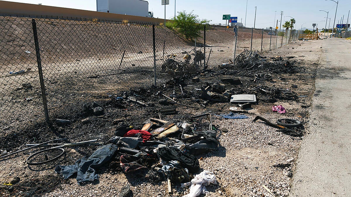 Las Vegas homeless encampment
