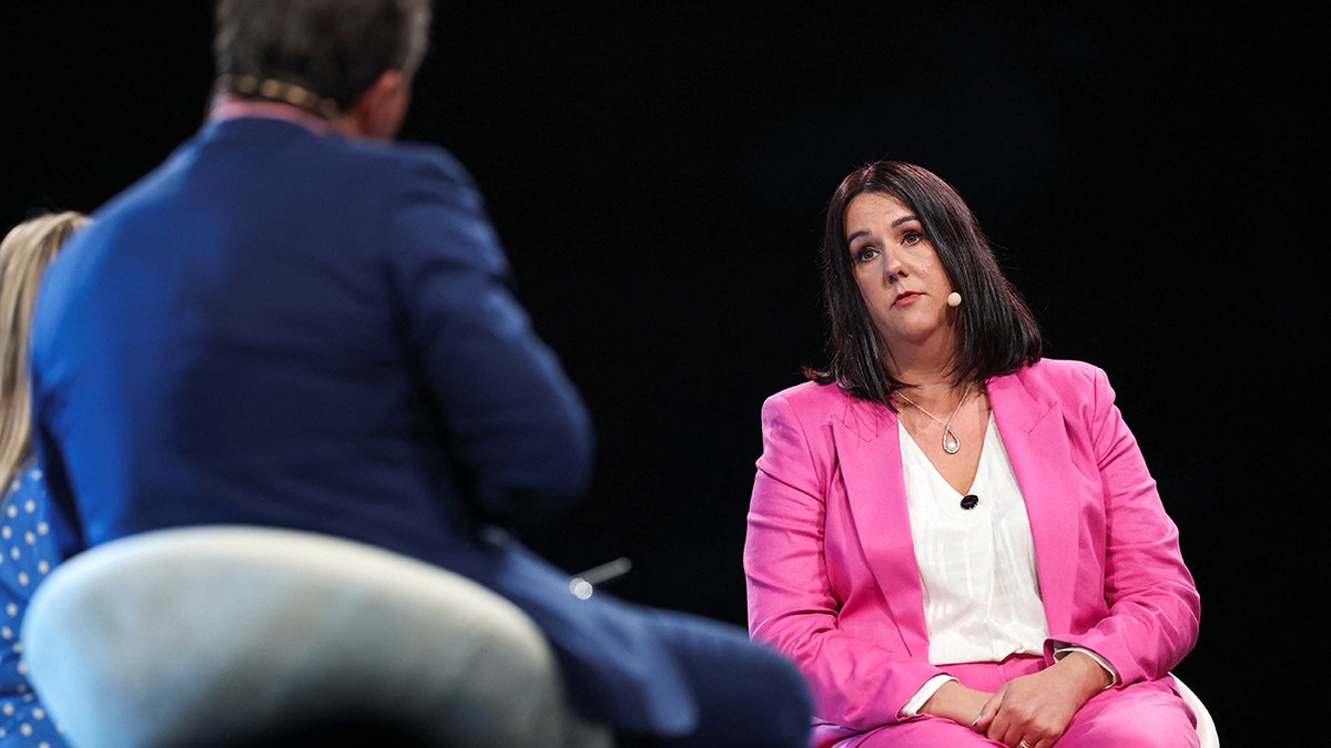 Lucy Connolly at Reform UK conference