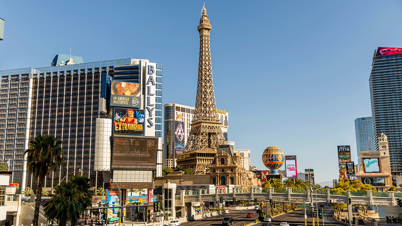 The Paris hotel in Las Vegas