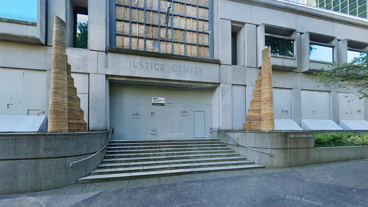 The Multnomah County Detention Center in Portland, Oregon