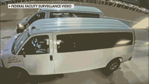 Surveillance video shows Dallas ICE agents protecting detainees as gunfire rains down on facility Surveillance video shows Dallas ICE agents protecting detainees as gunfire rains down on facility