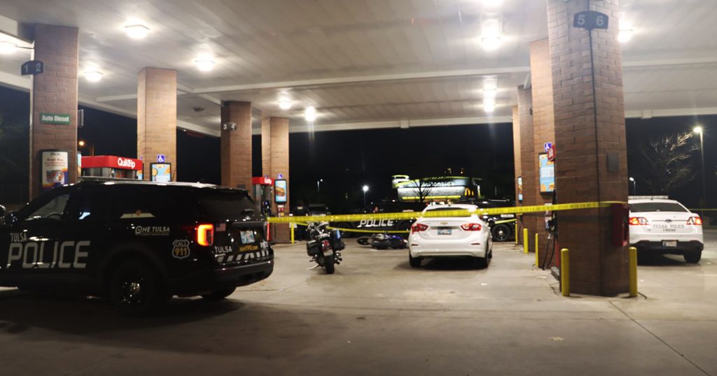 Tulsa Gas Station Fight Ends With Man Fatally Shot in Head Tulsa Gas Station Fight Ends With Man Fatally Shot in Head