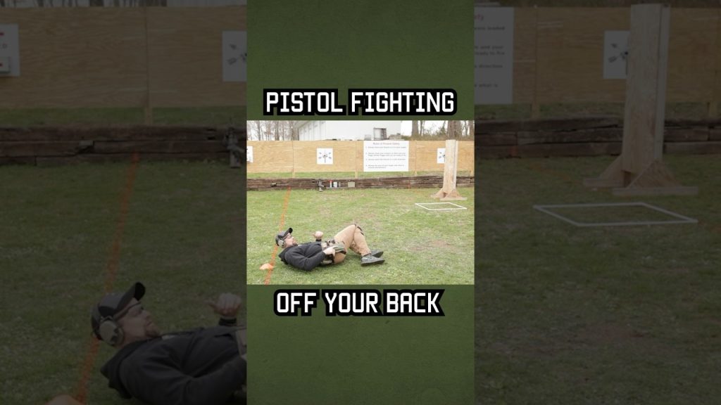 P*stol fighting off your back #shorts #selfdefense #selfdefense