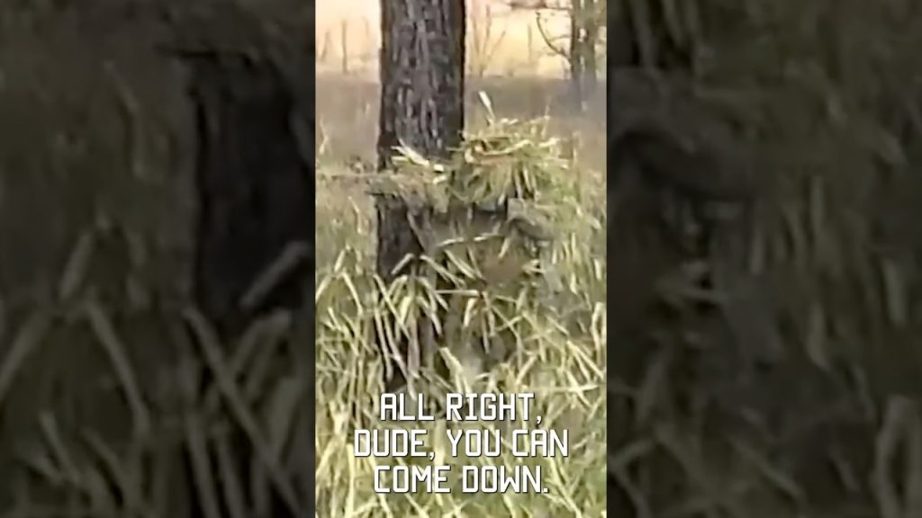 Greatest military camoflauge: sniper stalk training, 1994 #shorts #vhs