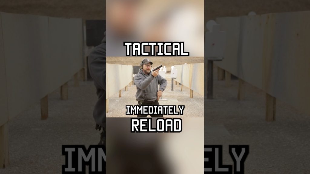 What is a “Tactical Reload”? #shorts #shoot #reload #selfdefense