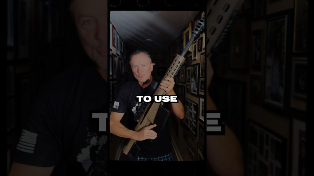 Barrett .50 Cal for Home Defense #shorts #youtubeshorts #home