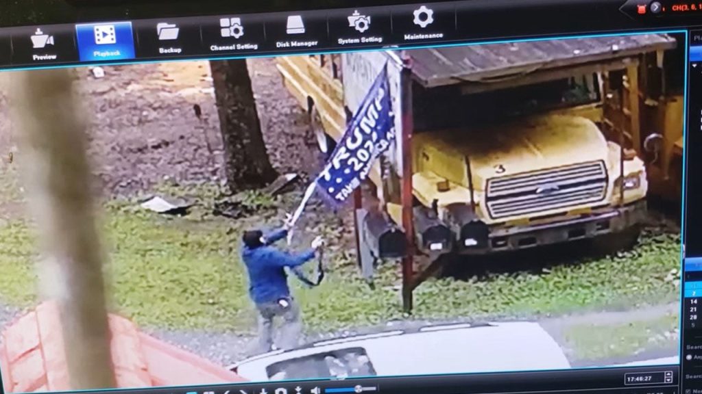 North Carolina man recounts shooting after Trump banner torn from mother’s yard: ‘Some people just snap’