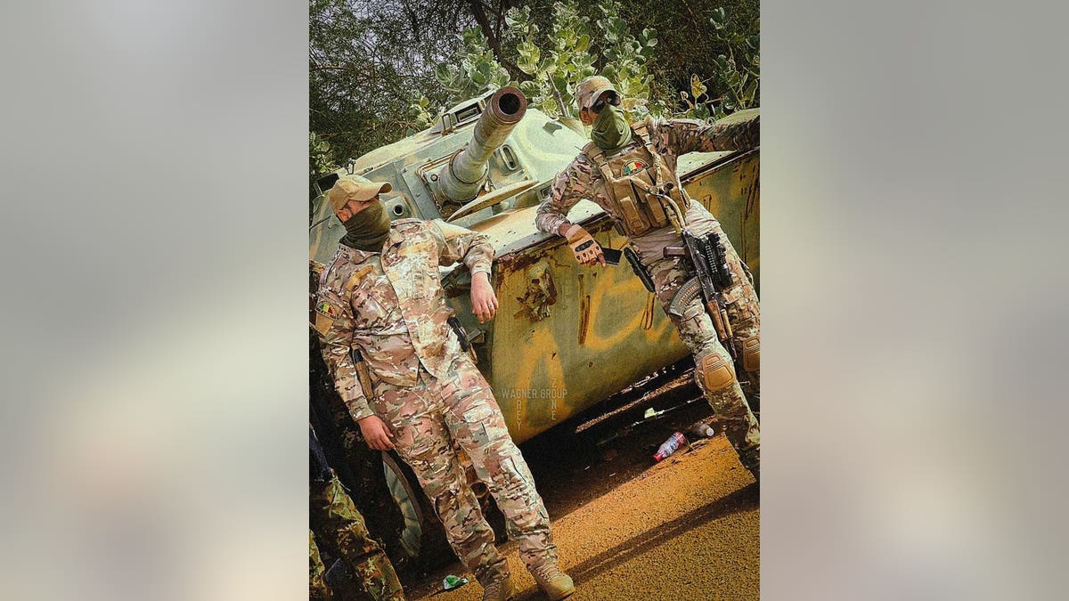 Wagner mercenaries in Mali.