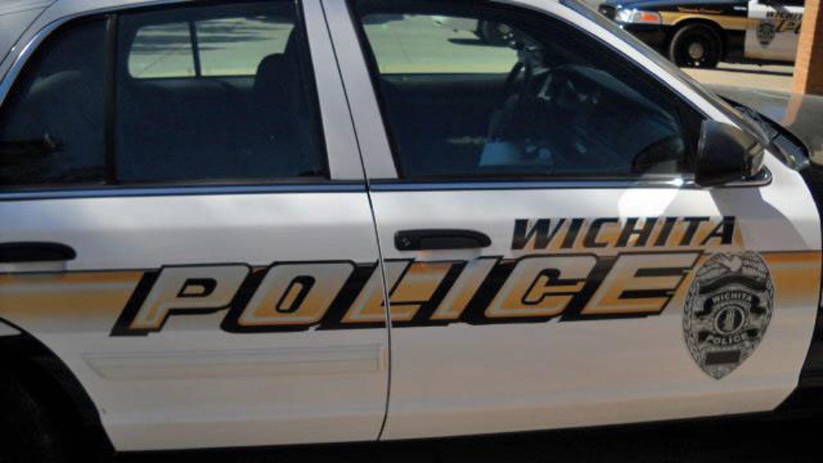 Side of Wichita, Kansas police car