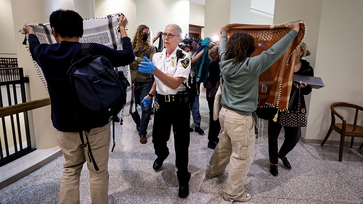 Boston protesters in courtroom