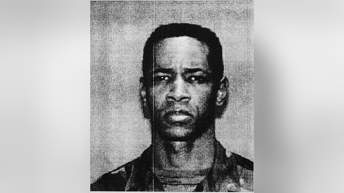 A photo of John Allen Muhammad in the Army.