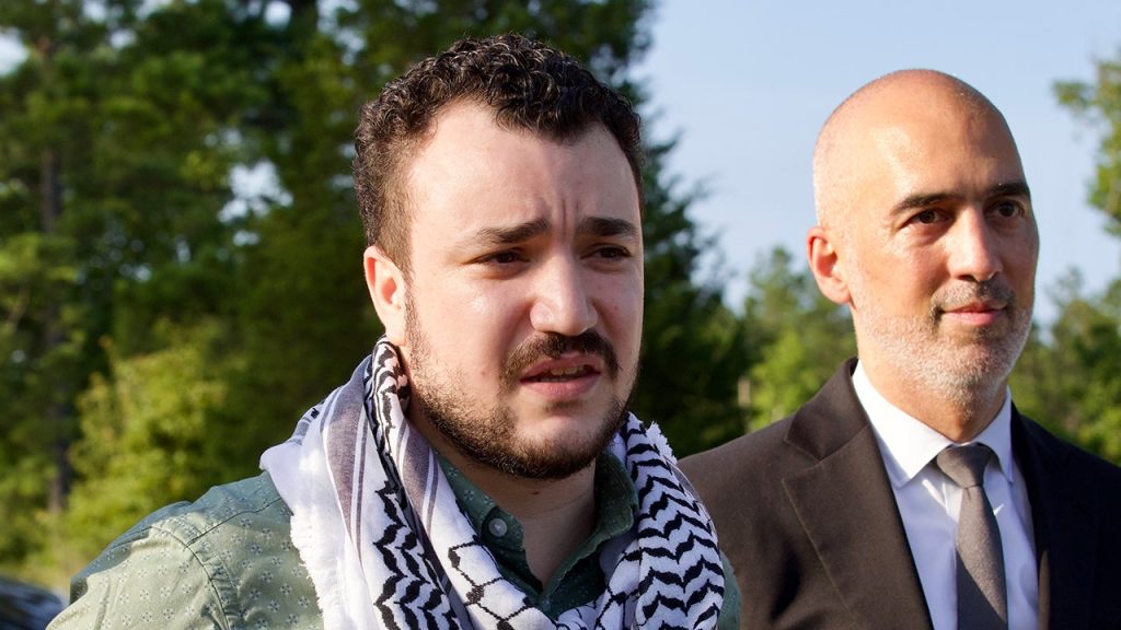 DOJ argues judge’s decision blocking Mahmoud Khalil’s removal was ‘indefensible’