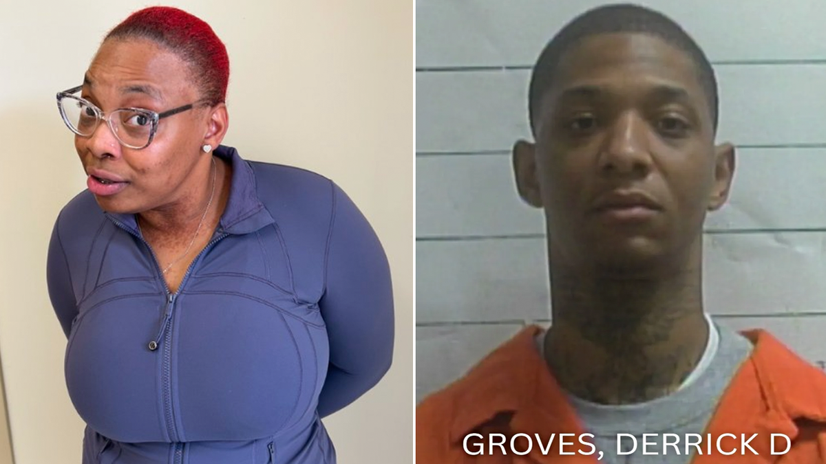 Darriana Burton (L) and Derrick Groves (R)