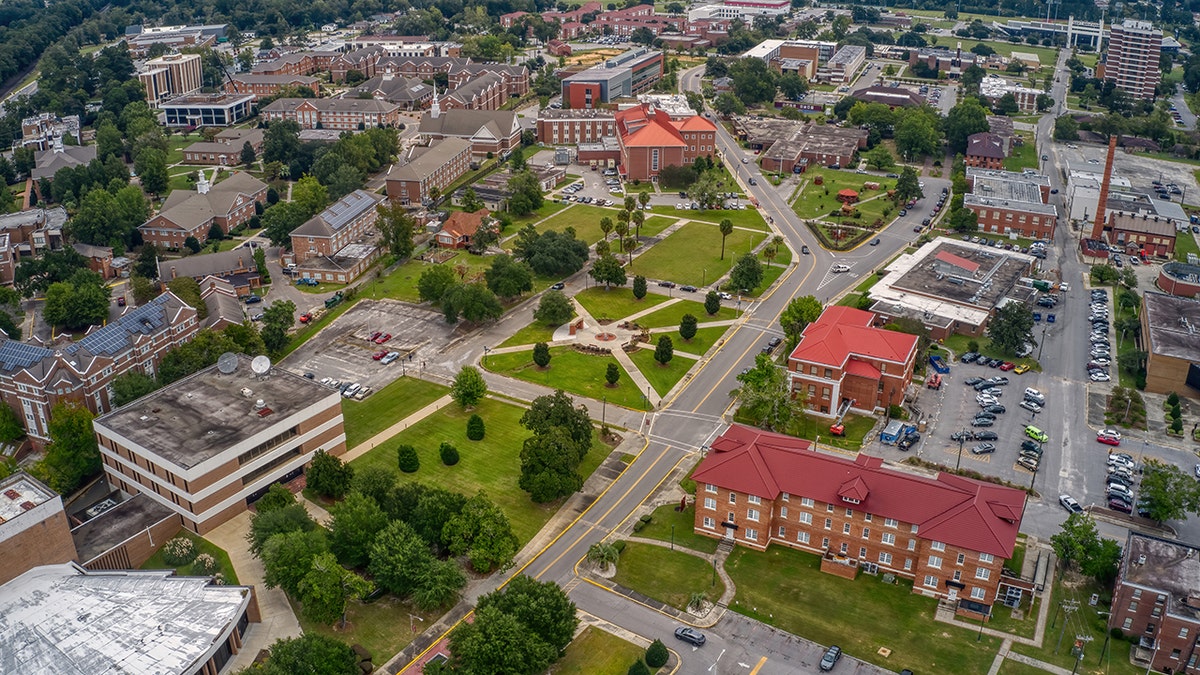 South Carolina State University aerial campus