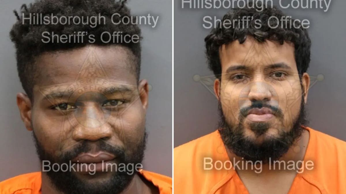 Booking photos for Luis Charles and Odardy Maldonado-Rodriguez