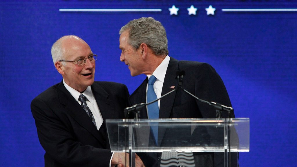 Bush hails Cheney as ‘the one I needed’ as vice president