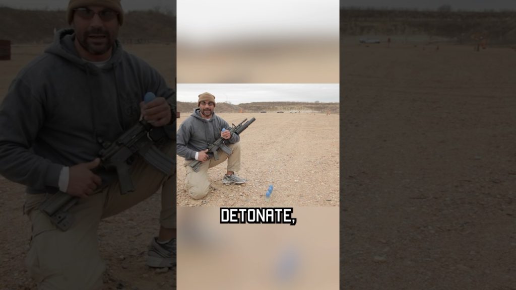 Even Grenade Launcher Training Rounds are badass #shorts #fun