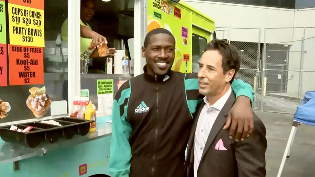 Ex-NFL star Antonio Brown goes to food truck after being released from jail on bond, says ‘God is great’