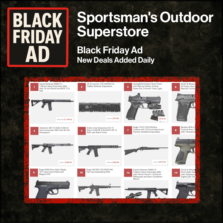Sportsman's Outdoor Superstore Black Friday Ad 2025