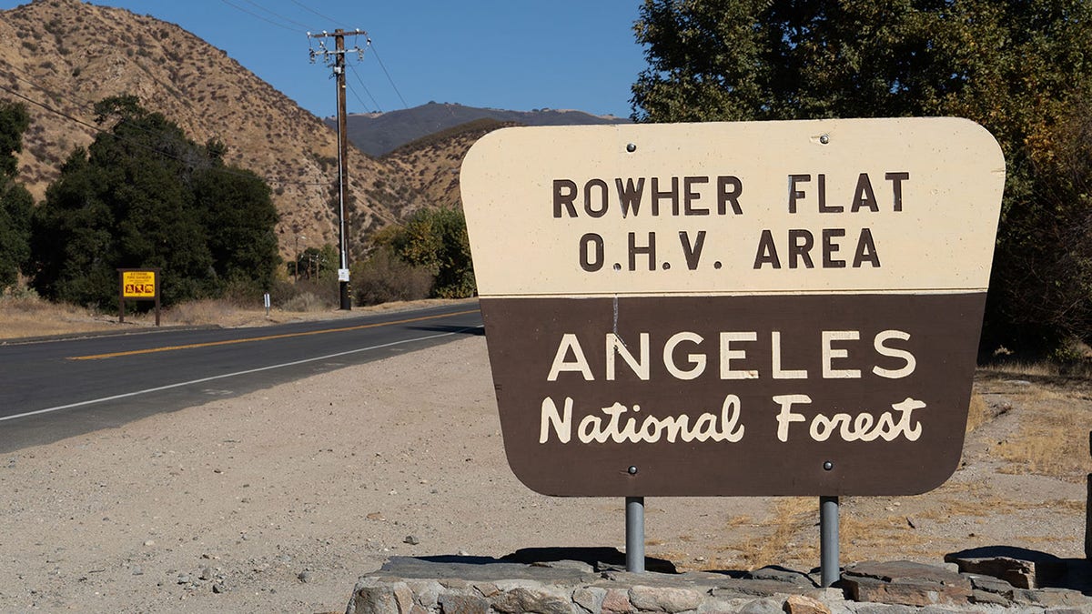 The Angeles National Forest.