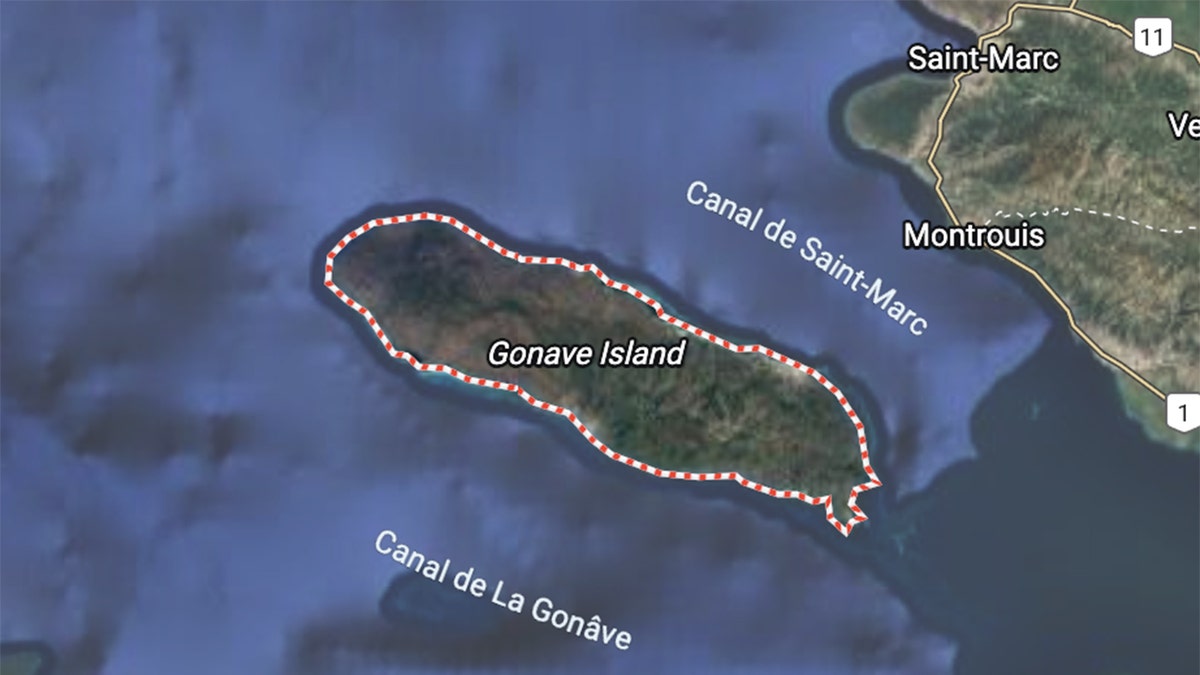 A view of Gonave Island.