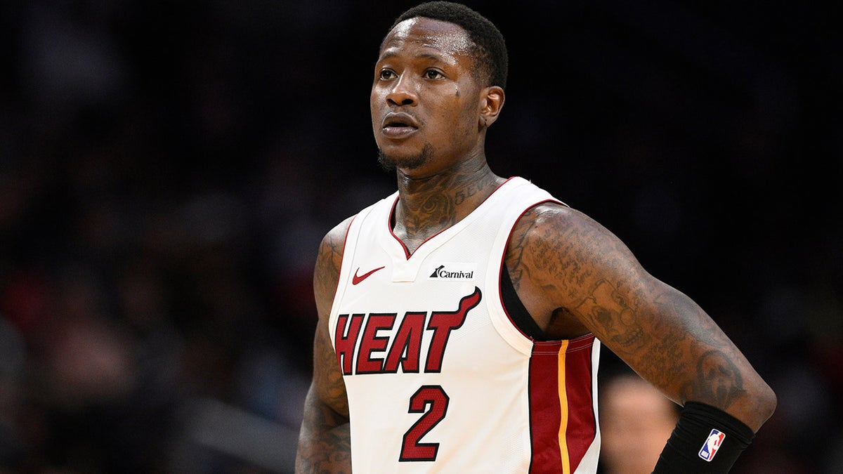 Terry Rozier playing for the Heat
