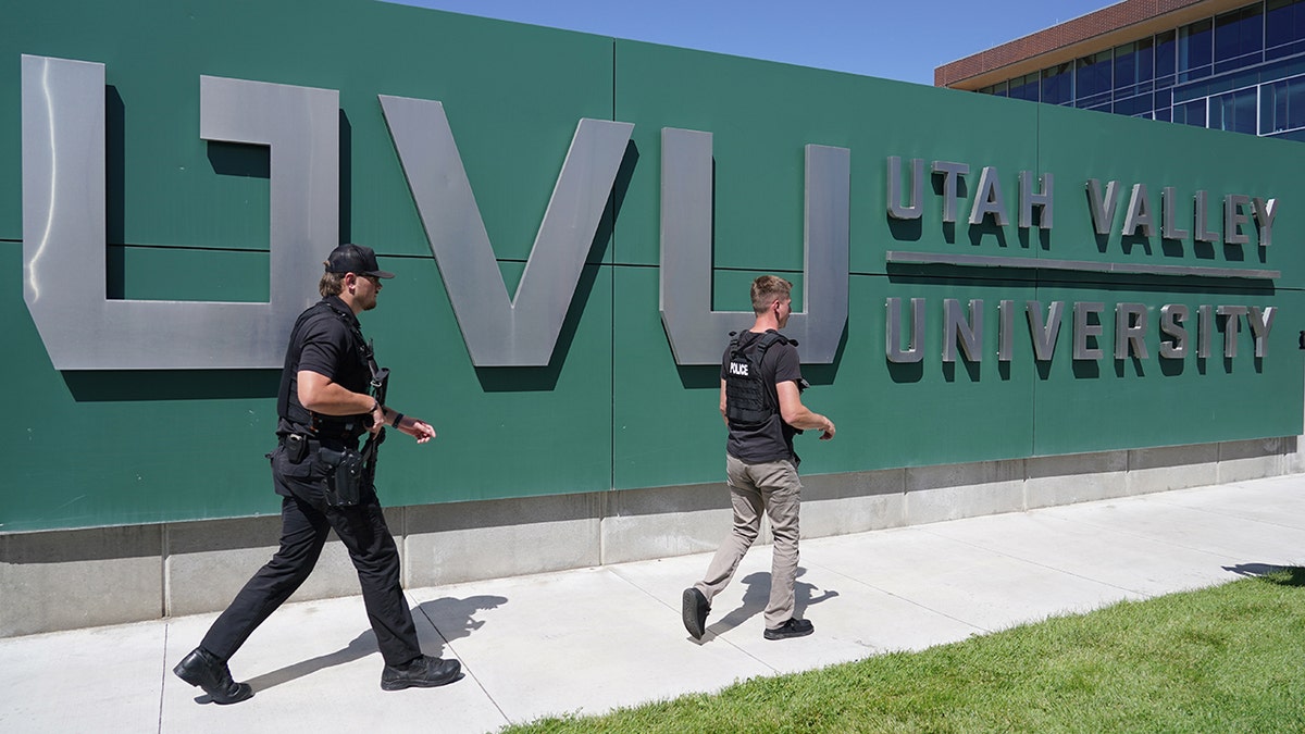 UVU first responders following Charlie Kirk shooting death