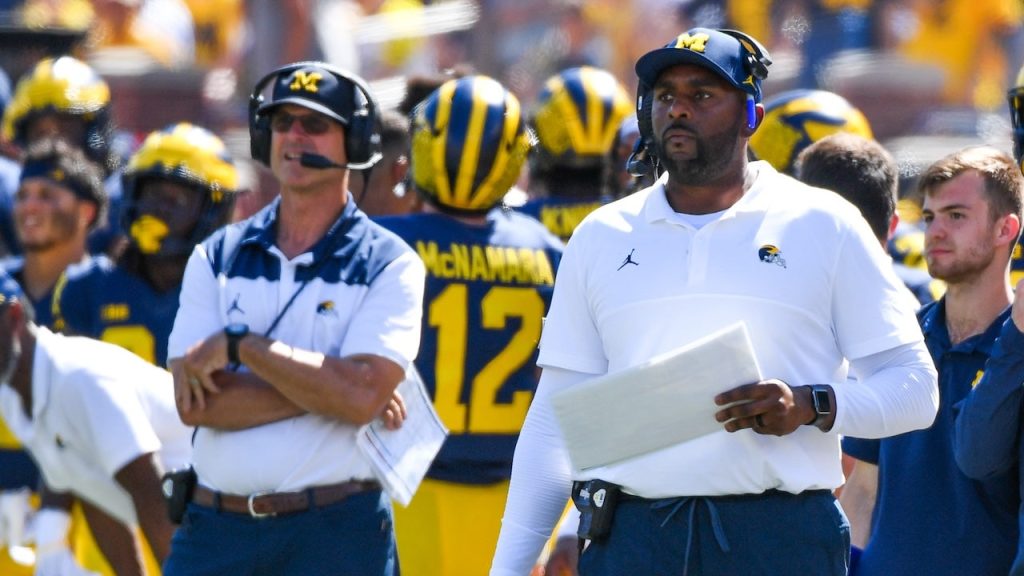 Former Michigan coach Jim Harbaugh reacts to Sherrone Moore’s firing and charges Former Michigan coach Jim Harbaugh reacts to Sherrone Moore’s firing and charges