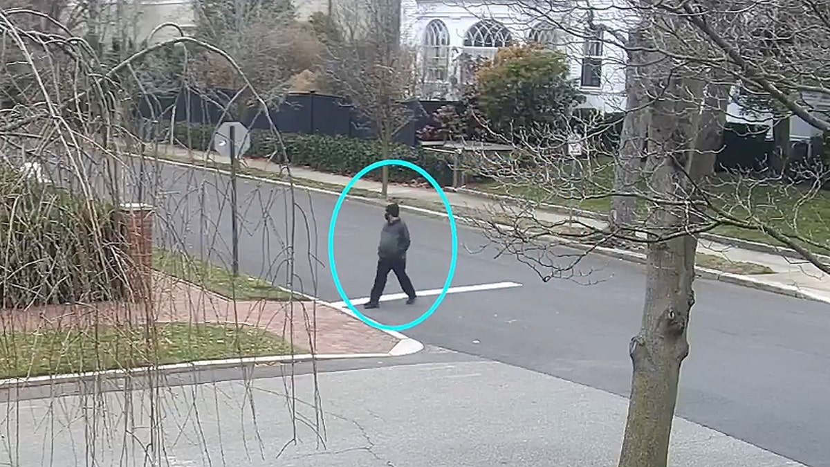 Surveillance camera footage captures alleged Brown university shooting suspect