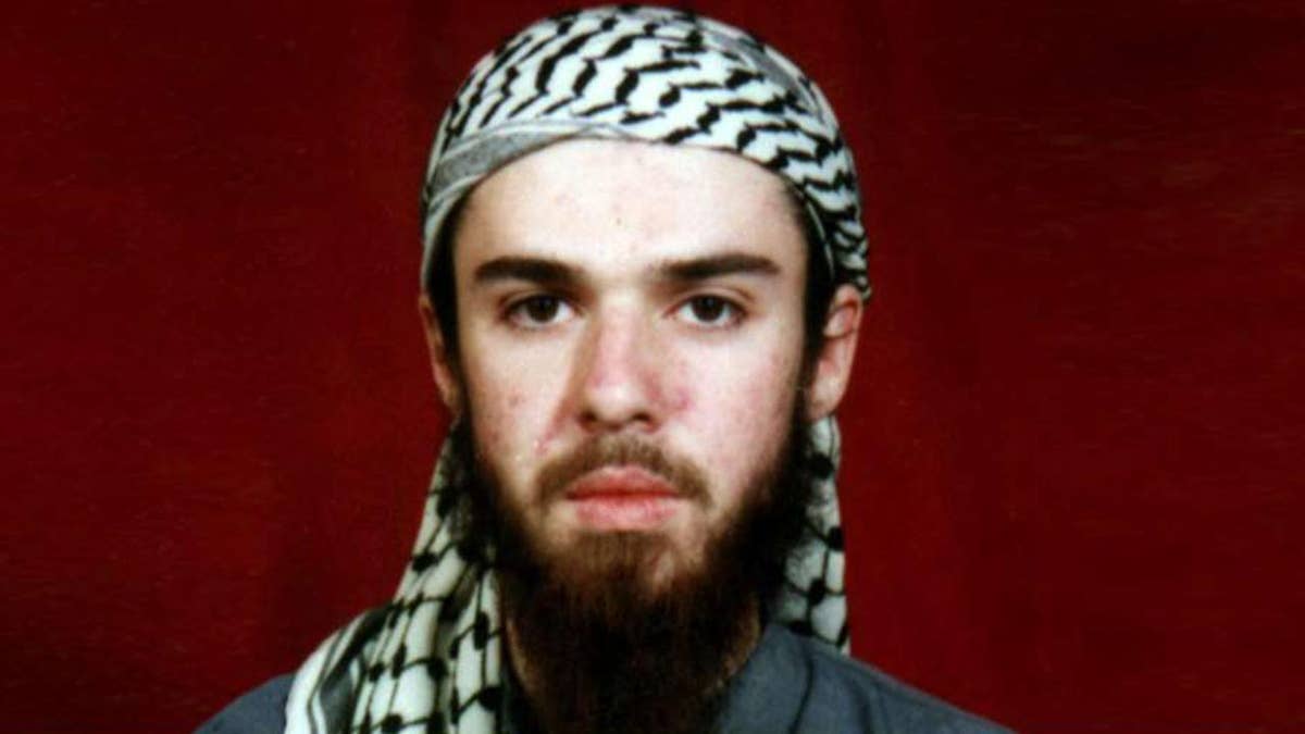 John Walker Lindh, an American Taliban member who was captured by United States forces as an enemy combatant during the United States' invasion of Afghanistan in November 2001. 