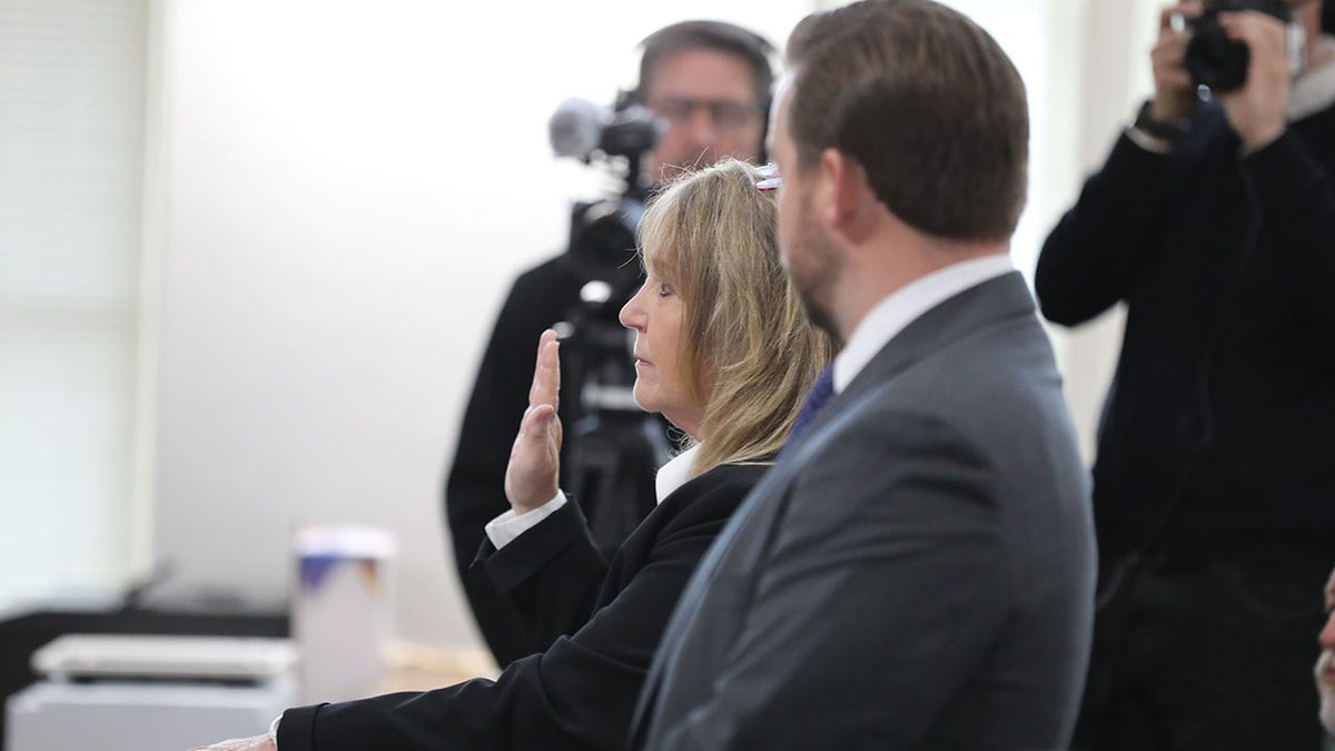 Becky Hill in court in South Carolina