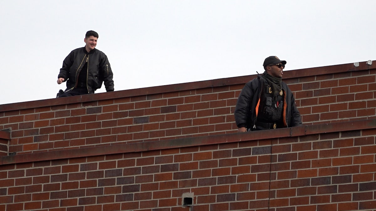 Drone response team search for contraband drop