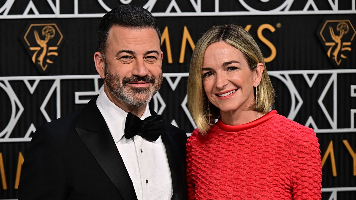 Jimmy Kimmel and his wife