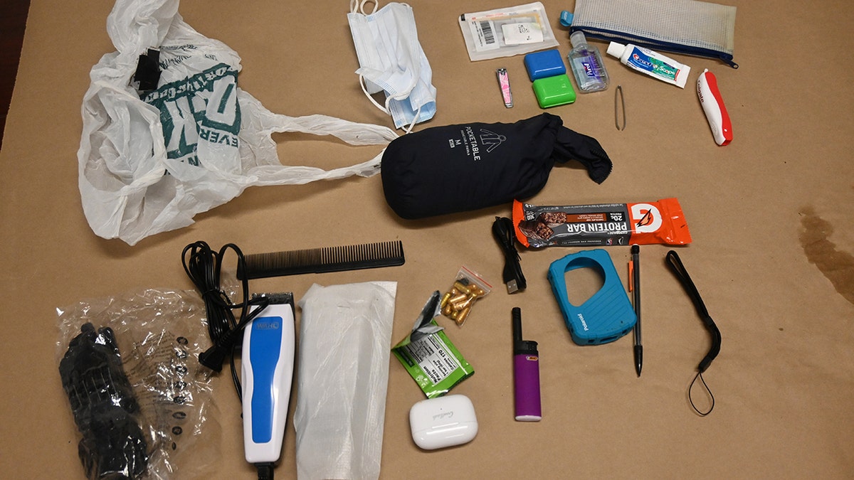 Evidence collected in the Luigi Mangione murder case